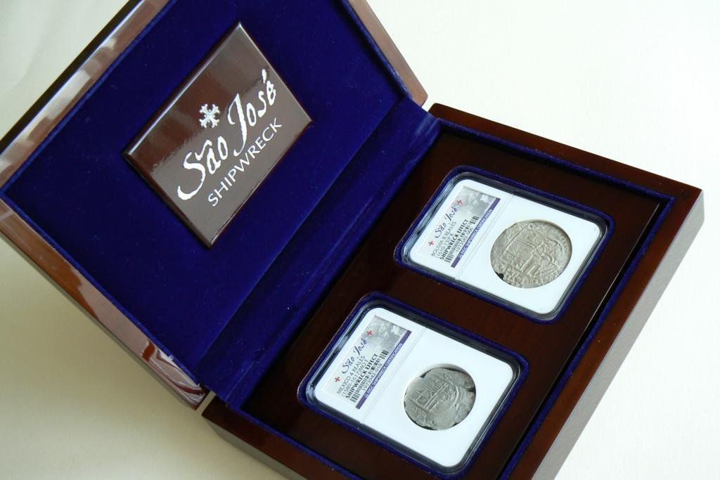 Sao Jose  Real Boliwia i Meksyk monety 400 Lat