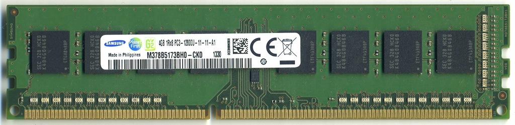 pamięć RAM 4GB (1x4GB) DDR3 PC3-12800U 1600MHz GW