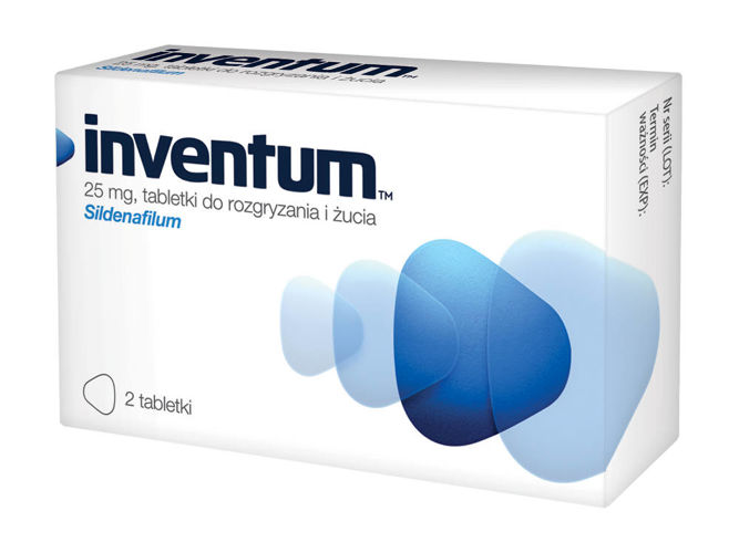 INVENTUM 2tabl. SILDENAFILUM 25 mg.-leczenie zabur