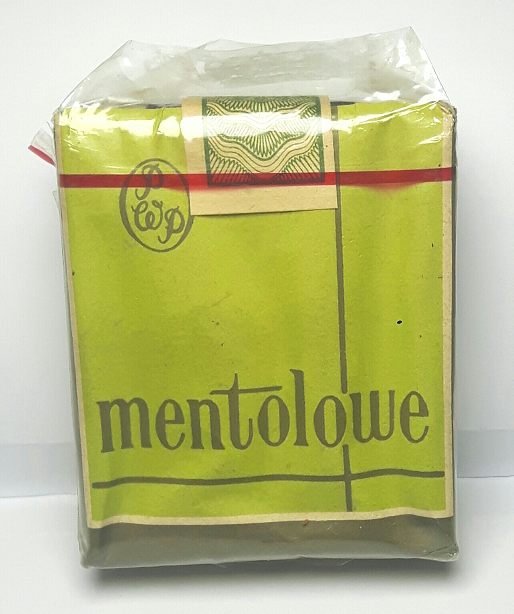 PAPIEROSY KOLEKCJONERSKIE MENTOLOWE LATA 80