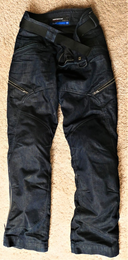 BMW MOTORRAD CITY 2 DENIM SPODNIE MOTYCYKLOWE R. M - 7433948065 ...