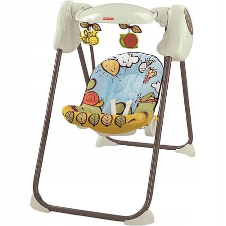 Huśtawka Fisher Price nowa z projektorem melodyjki