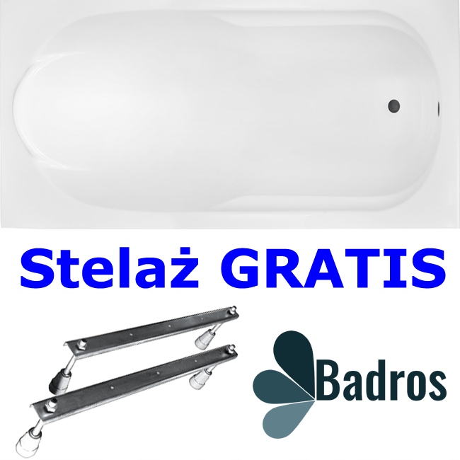 WYGODNA WANNA AKRYLOWA BONA 190x80 PROSTOKĄTNA - 7334454869 - oficjalne ...