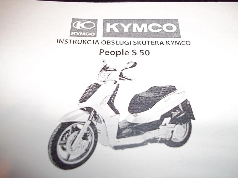 Instrukcja obsługi j.polski do Kymco People S 50 T