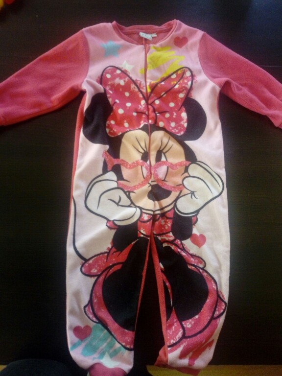 Pajac polarowy minnie r. 92/98