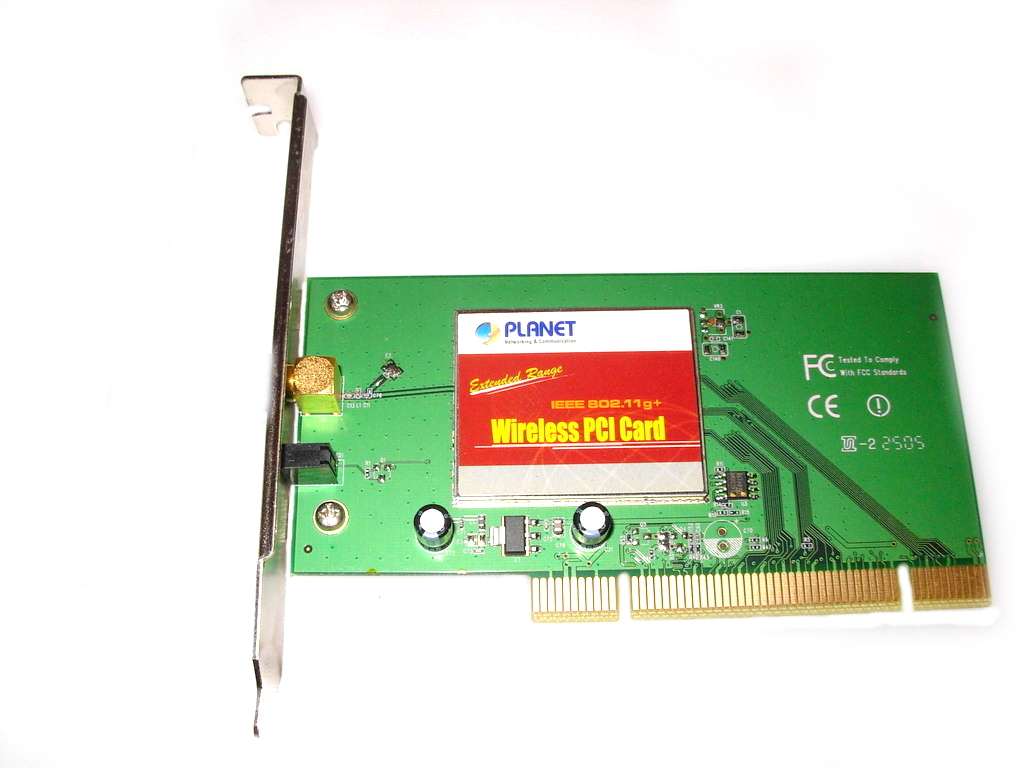 Karta sieciowa WiFi PLANET IEEE 802.11G+ PCI GW FV