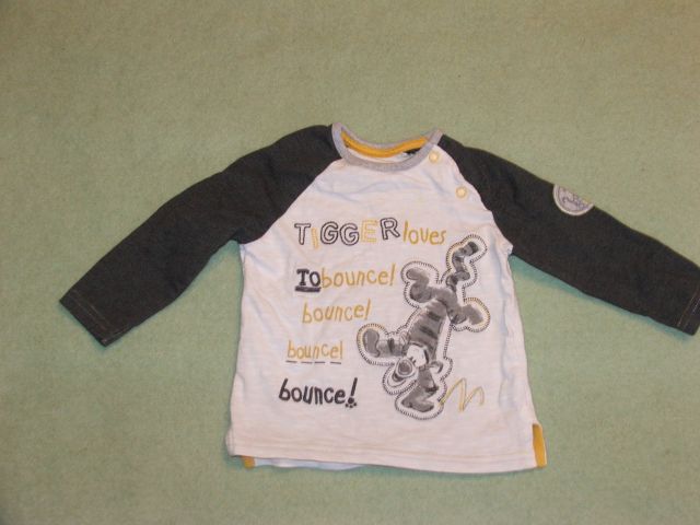 Bluzeczka z  Tygryskiem 6-9m   Disney