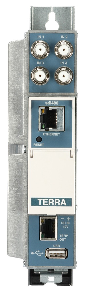 Streamer IPTV DVB-S/S2-IP SDI480 USB TERRA