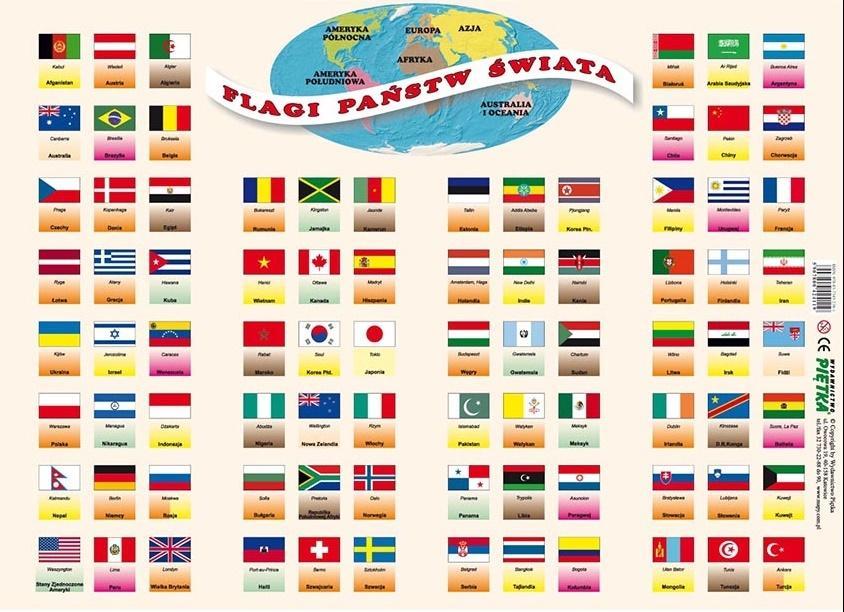 PUZZLE - FLAGI PAŃSTW ŚWIATA