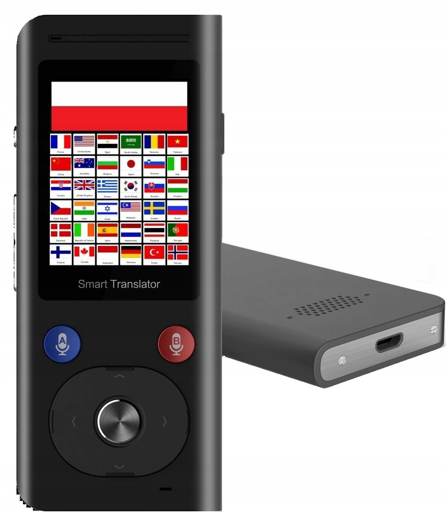 Smart Translator Tłumacz elektroniczny 34 języki