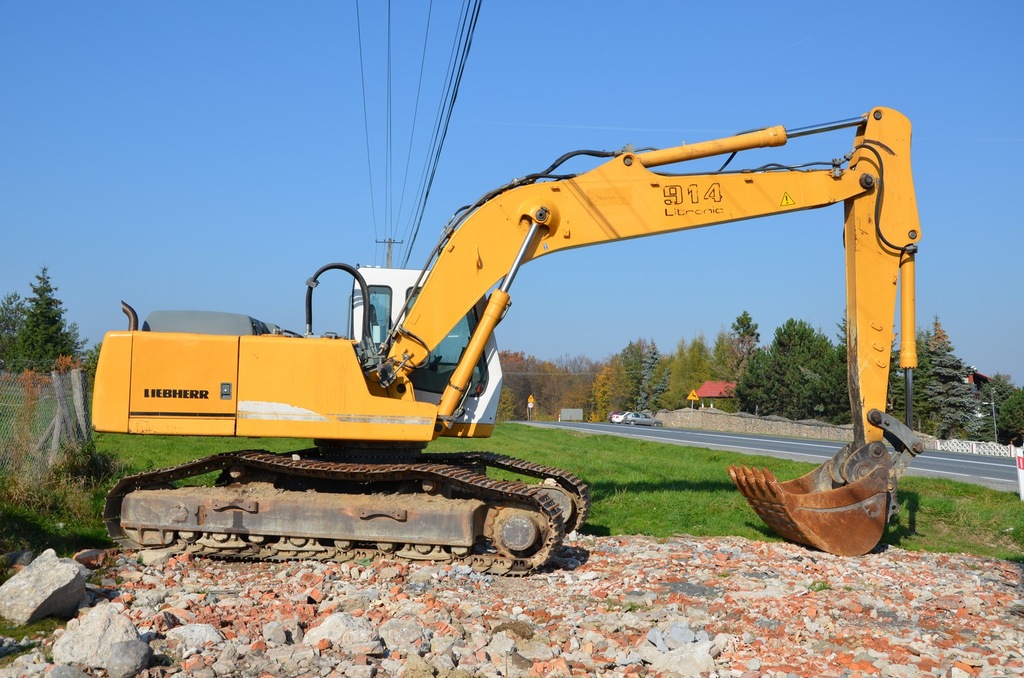 KOPARKA GĄSIENICOWA LIEBHERR 914 R914B HDSL 2006 R