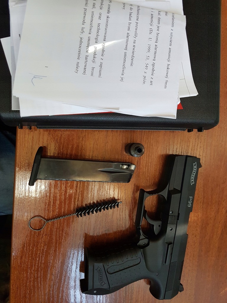 WALTHER P99 PISTOLET HUKOWY P.A.K 9MM WARSZAWA!!