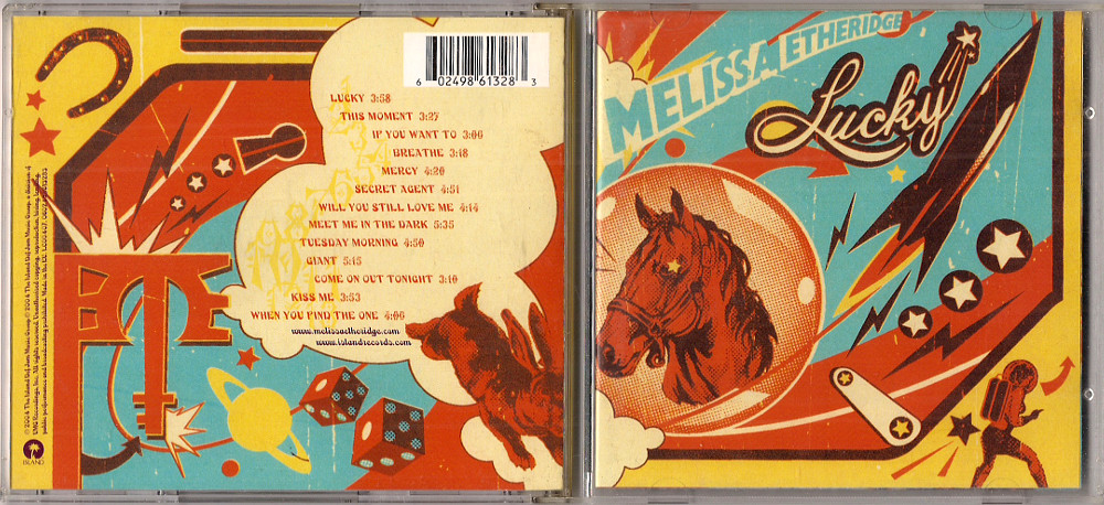 MELISSA ETHERIDGE - LUCKY [CD]