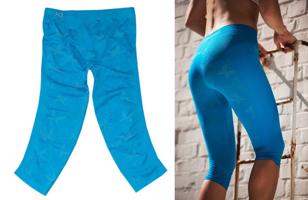 KARI TRAA BUTTERFLY termoaktywne leginsy NOWE L XL