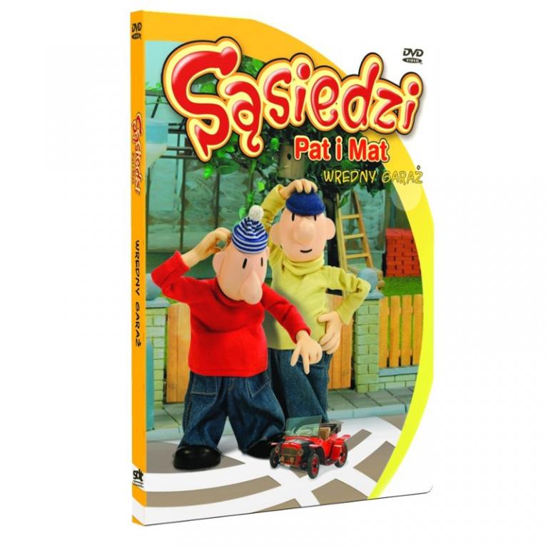 SĄSIEDZI PAT i MAT - WREDNY GARAŻ bajka DVD 12 odc