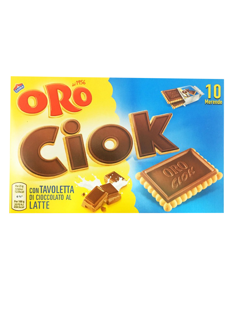 SAWIA ORO CIOK WŁOSKIE HERBATNIKI W CZEKOLADZIE 10