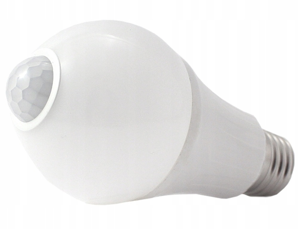 Żarówka LED E27 12W z czujnikiem ruchu i zmierzchu - 7050104327