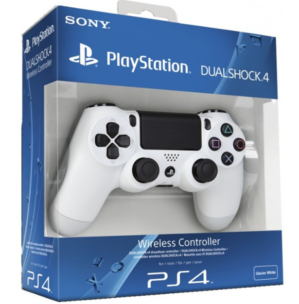 DUALSHOCK 4 WHITE BIAŁY PAD CONTROLLER PS4 ROBSON