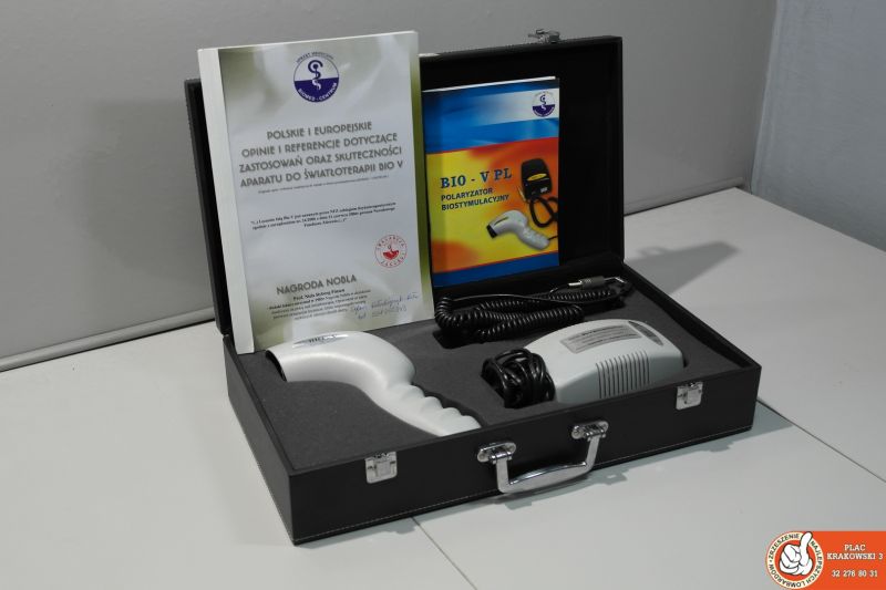 POLARYZATOR BIOSTYMULACYJNY LAMPA BIO-V KOMPLET