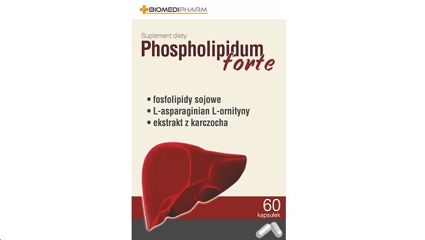 PHOSPHOLIPIDUM FORTE 60 KAPS WĄTROBA