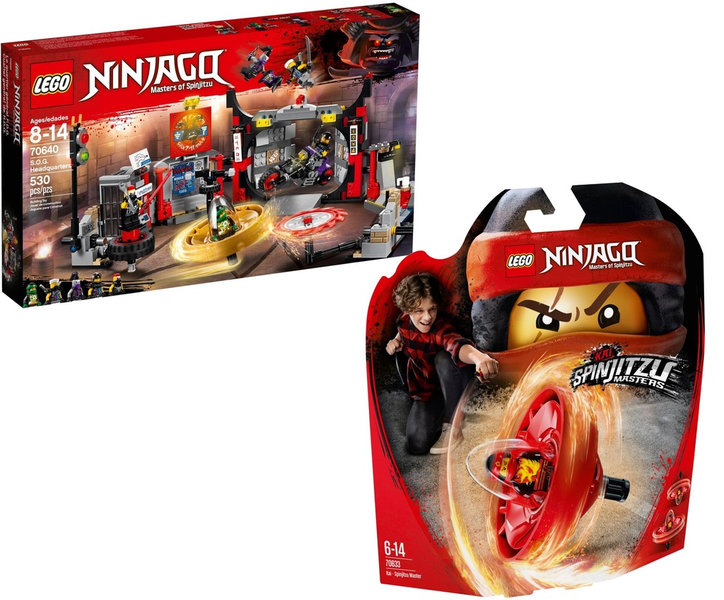 1+1 PROMOCJA LEGO NINJAGO 70640+ LEGO 70633 GRATIS