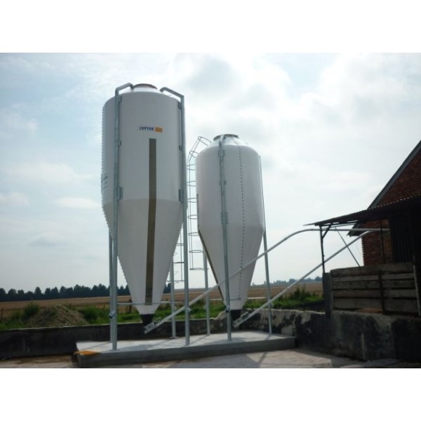Silos paszowy z włókna szklanego zbiornik 6 m3