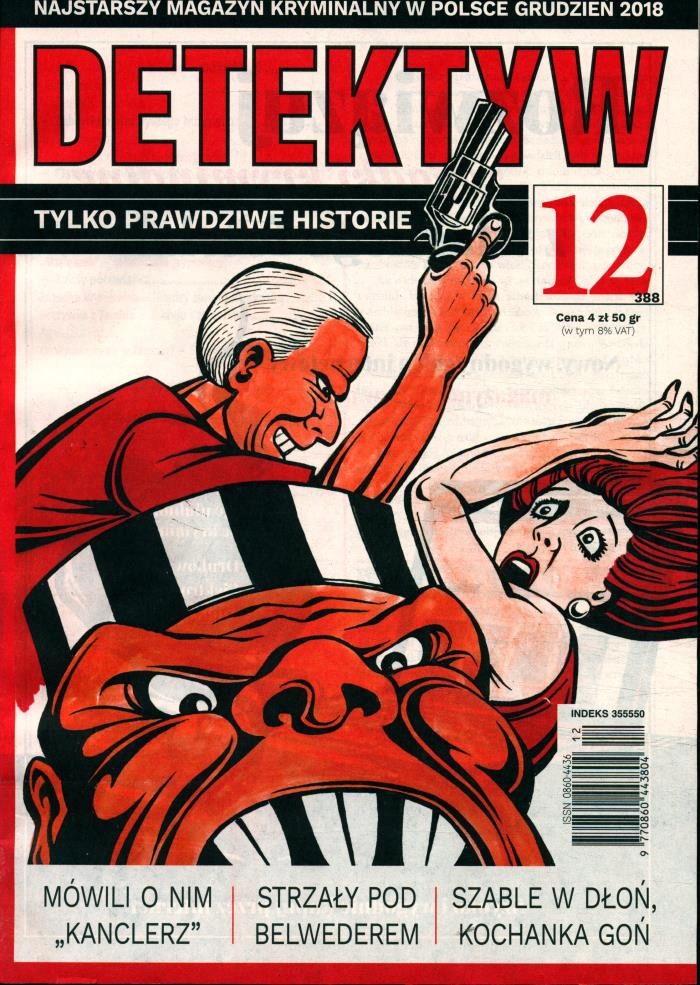 DETEKTYW nr 12/2018 najstarszy magazyn kryminalny