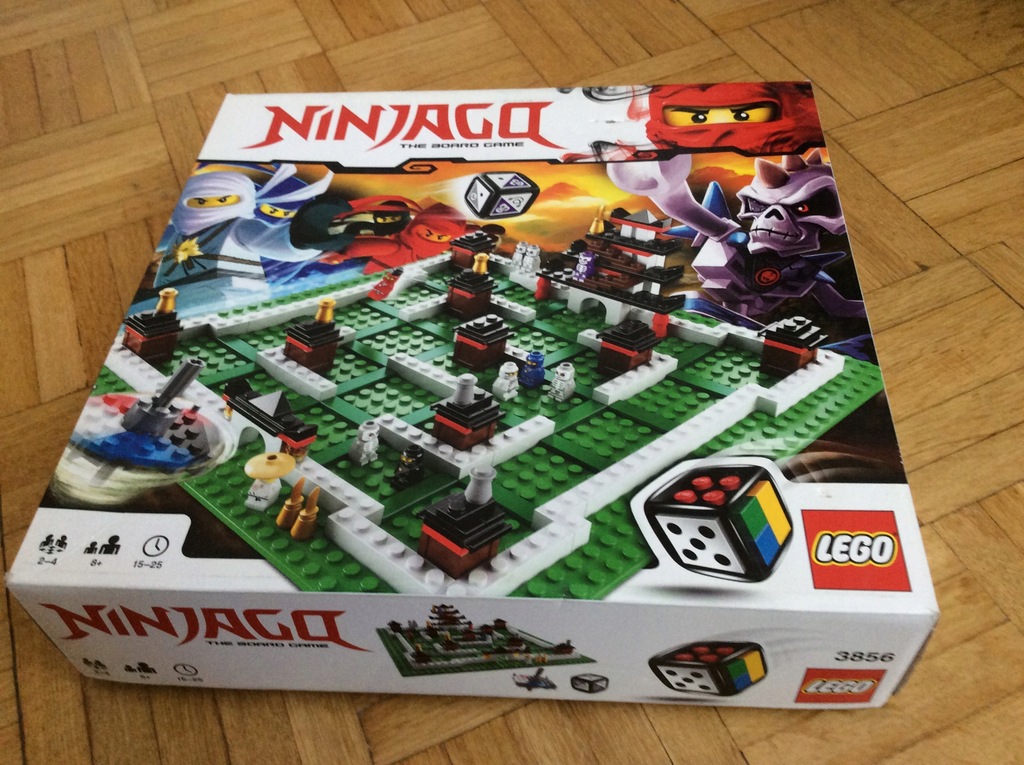 Gra Lego Ninjago 3856 Kompletna 7700003920 Oficjalne Archiwum Allegro