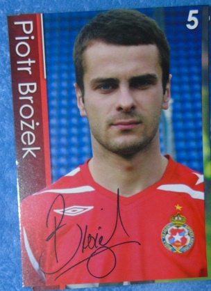 Piotr Brożek AUTOGRAF (Wisła Kraków)
