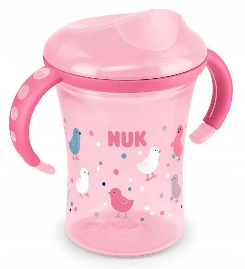 NUK Kubek NIEKAPEK Trainer Cup twardy USTNIK 8m+
