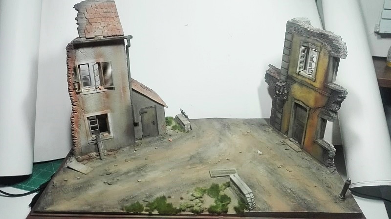 Diorama Miniart 1:35 do dokończenia.