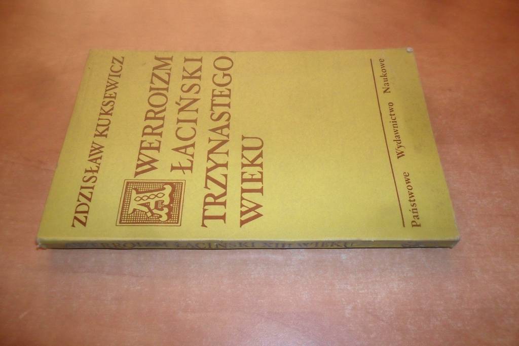 AWERROIZM ŁACIŃSKI TRZYNASTEGO WIEKU Kuksiewicz