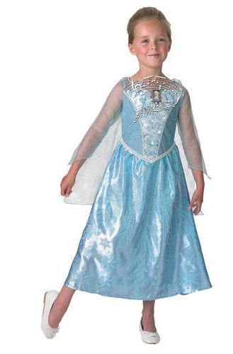 Strój Grająca Sukienka ELSA Frozen Kraina Lodu M - 7060596031 - oficjalne  archiwum Allegro