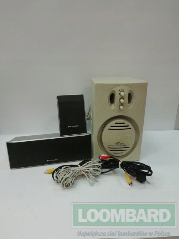 SUBWOOFER + GŁOŚNIK PANASONIC X 2