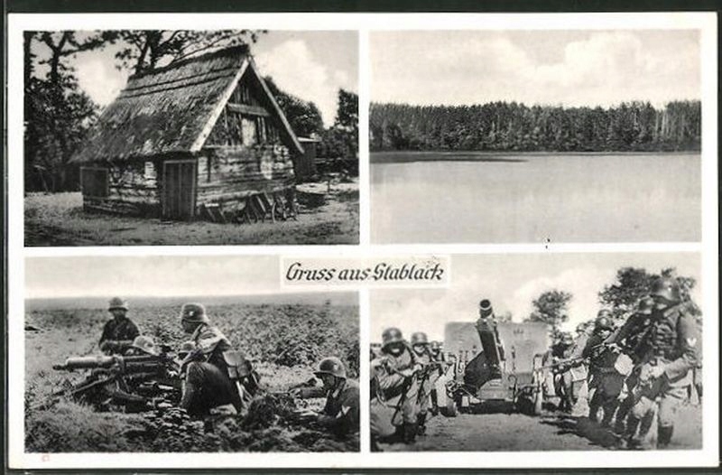 STABŁAWKI Stablack Wehrmacht