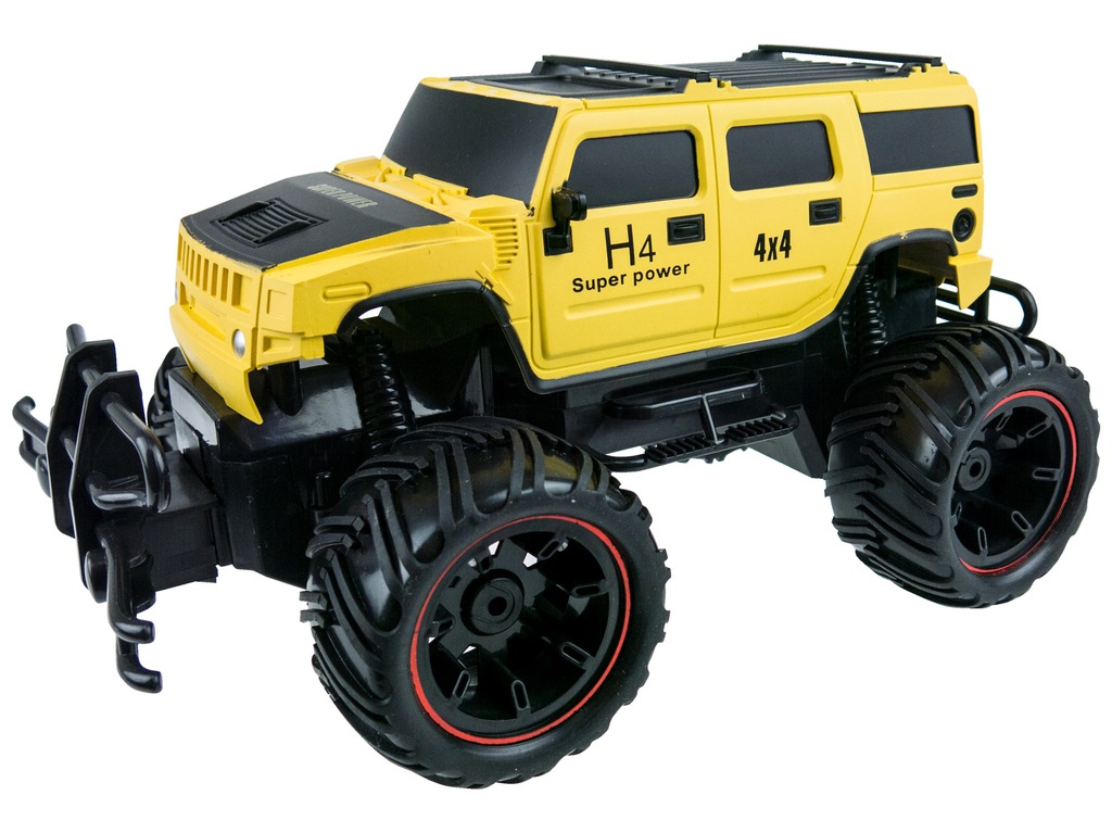 Samochód RC Jeep Hummer Off Road 1:14 + Pilot
