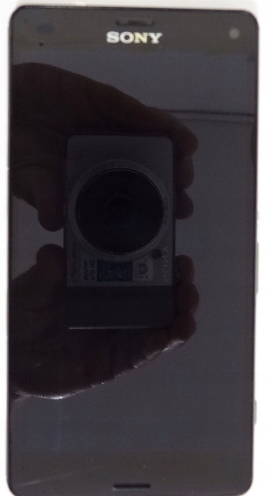 Wyświetlacz lcd Sony Xperia Z3 Compact czarny