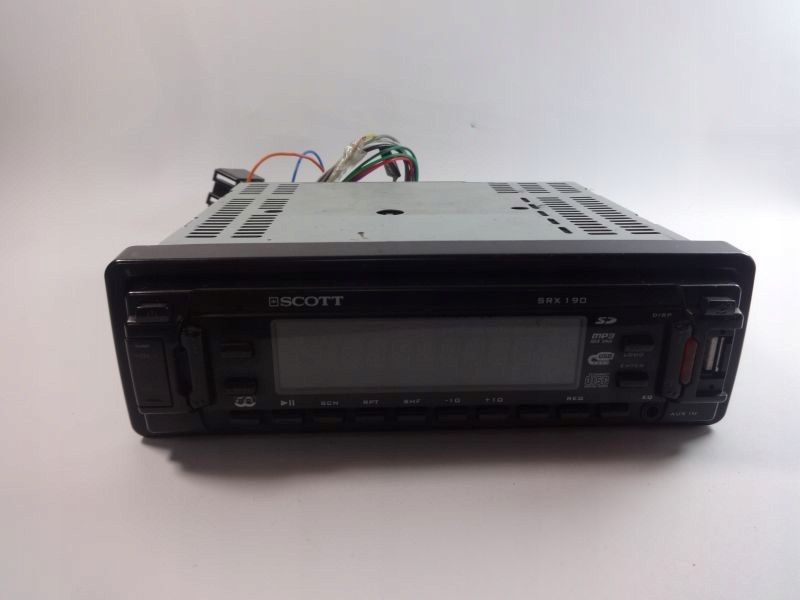 RADIO SAMOCHODOWE SCOTT SRX190 @TANIO!