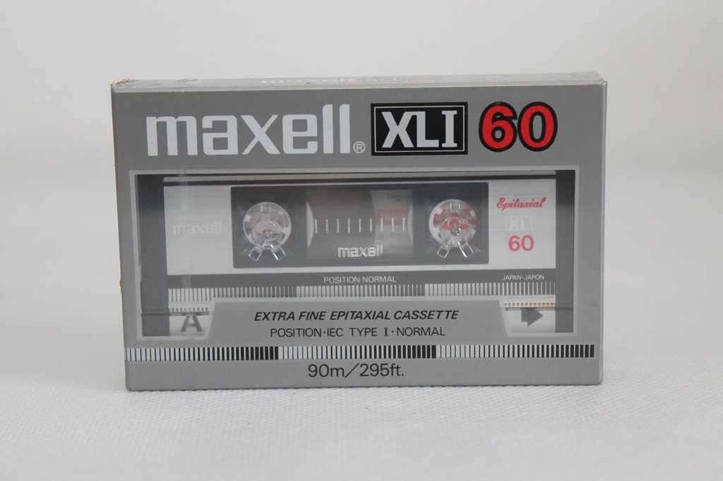 Zafoliowana kaseta magnetofonowa MAXELL XLI 60