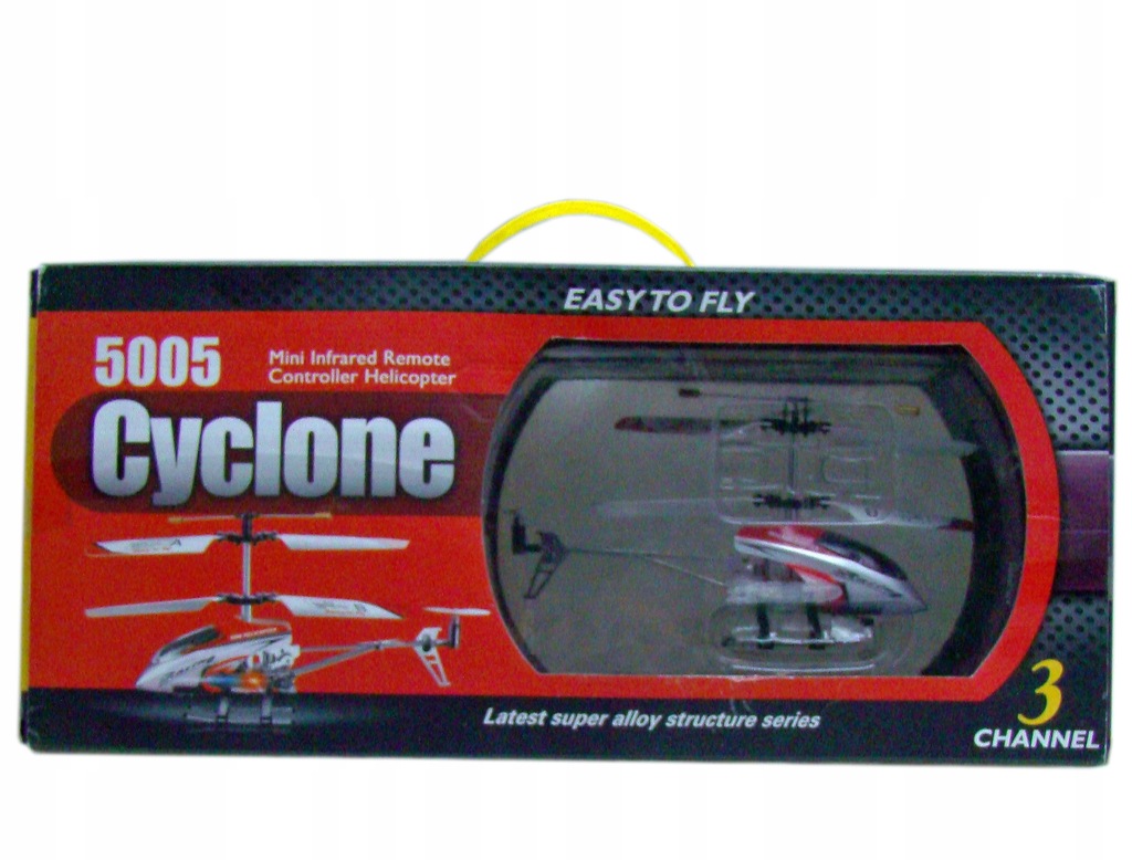 CYCLONE HELIKOPTER RC żyroskop 3 kanały