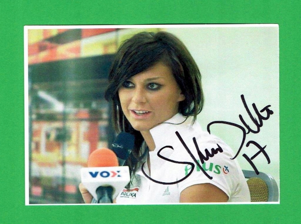 Katarzyna Skowrońska-Dolata - autograf
