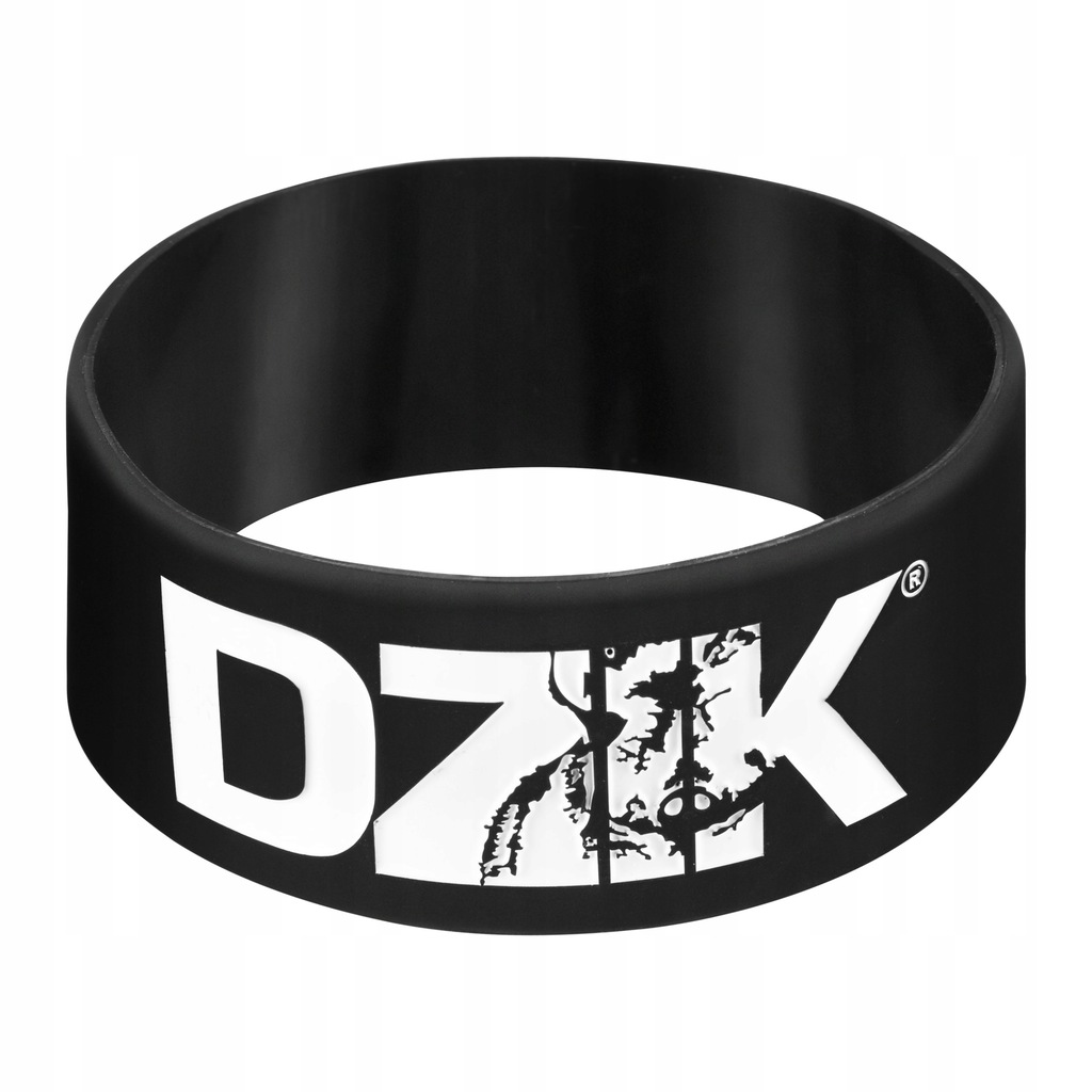 WK OPASKA DZIK CZARNA SILIKONOWA WRISTBAND ORYGINA