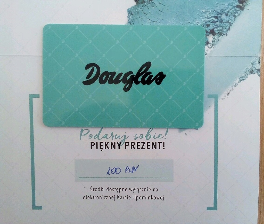 Karta podarunkowa Douglas / voucher / kod / bon - oficjalne archiwum Allegro
