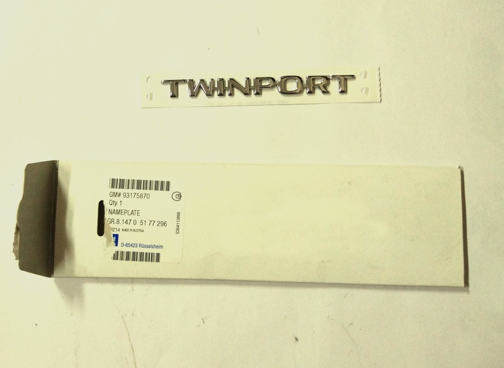 NAPIS EMBLEMAT OPEL ASTRA G TWINPORT NOWY !