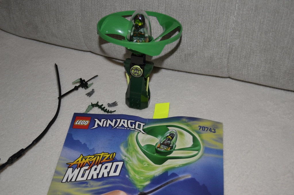 LEGO NINJAGO 70743 Latająca Kapsuła Morro 7249988028 oficjalne