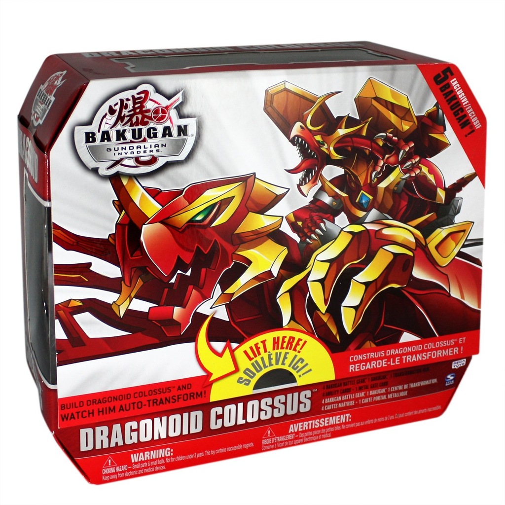 BAKUGAN DRAGONOID COLOSSUS - KLOCKI MAGNETYCZNE