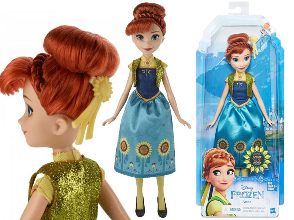 Lalka ANNA FROZEN KRAINA LODU Do Czesania