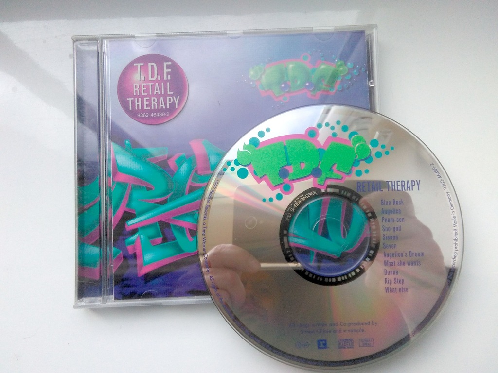 T.D.F. ‎– Retail Therapy CD Eric Clapton