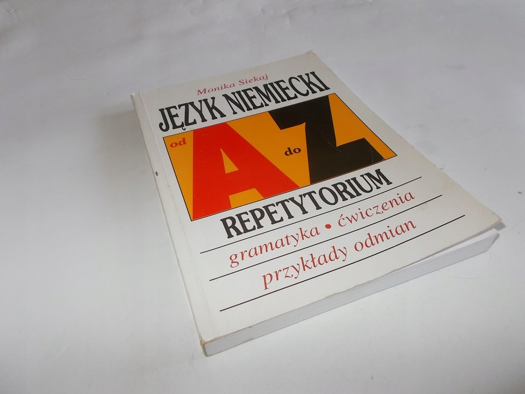 Język niemiecki od A do Z Repetytorium Gramatyka