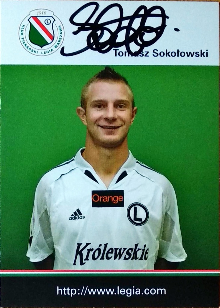 2005 06 Legia Tomasz Sokołowski II